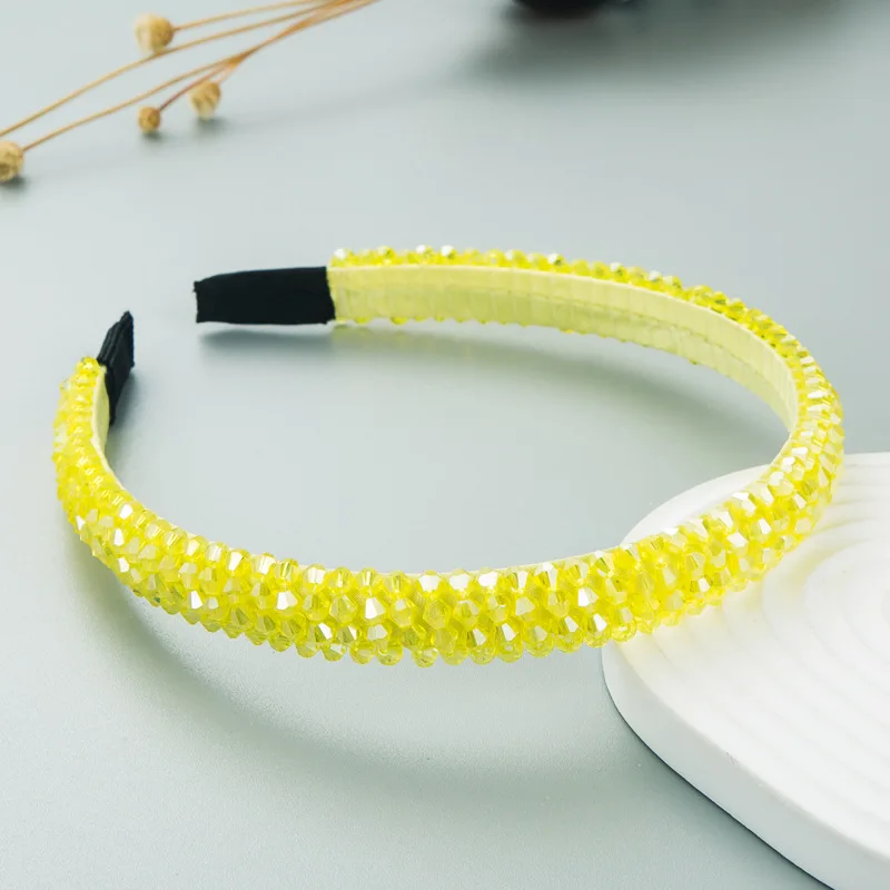 Crystal Beaded Braided Handmade Headband