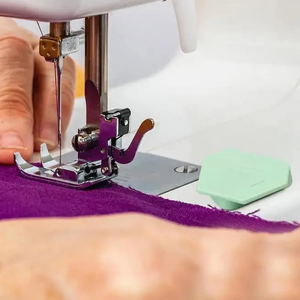 1-5PC Magnetic Seam Guide for Sewing Machine Polygonal Magnetic Needle Pad Positioner Universal Positioning Tool Sewing Supplies