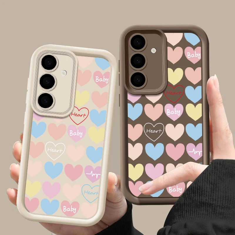 Cartoon Love Pattern Soft Phone Case Cover