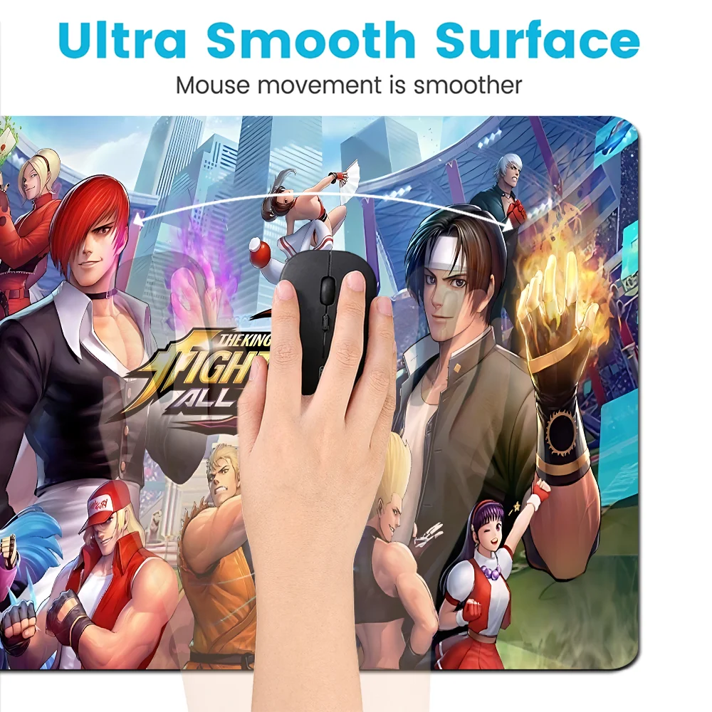 Fighter Arcade Game Animation Office Student Gaming Thickened Large Writing Pad Non-slip Cushion Mouse Pad Teen Girls Bedroom 5