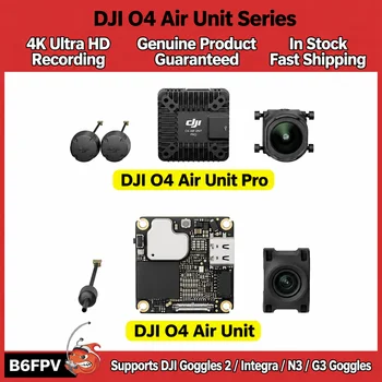 Sistema FPV Flagship DJI O4 Air Unit Series: 4K Pro, Alta Frequenza di Immagini, Bassa Latenza, Accessorio per Droni a Lungo Raggio