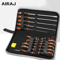 AIRAJ 6/8/10 Pcs Insulated Screwdriver Set Multifunctional Appliance Parts Repair Tool One Word Cross With Magnetizer and Storag 1