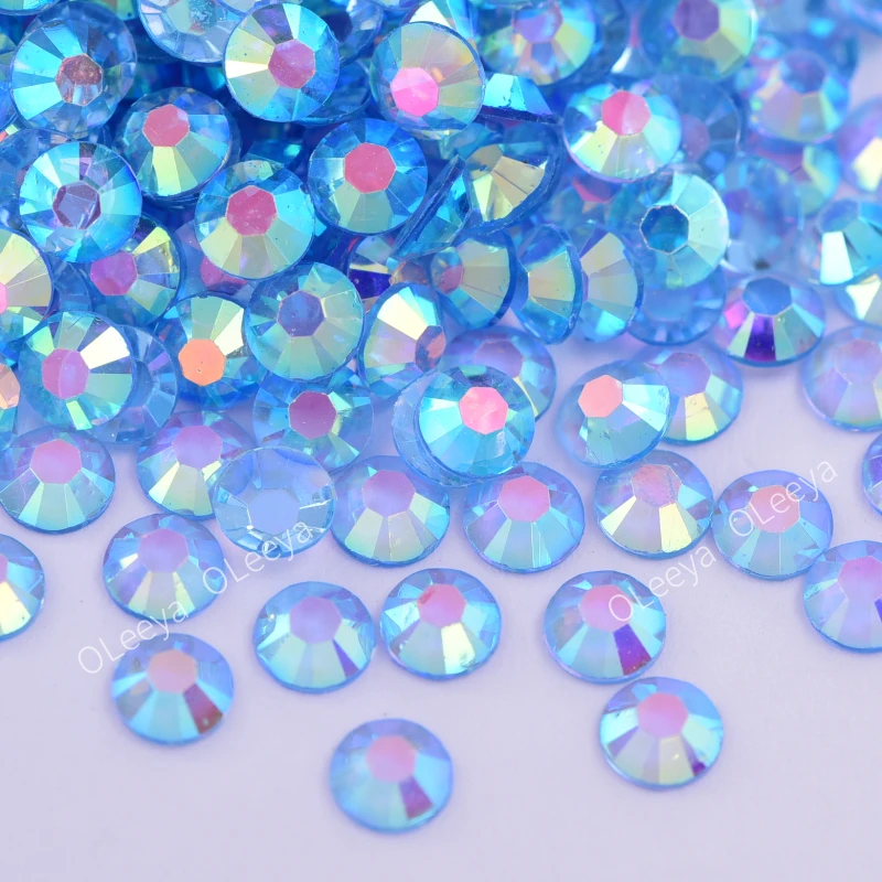 3000 Strass En Résine 4 Mm à Fond Plat - Lot Multicolore - Pour Décoration DIY, Vêtements, Nail Art