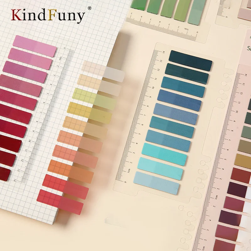 KindFuny 1200pcs Sticky Note Transparent Index Tabs Arrow Posted It Flags for Page Marker Planner Stickers Office School 4