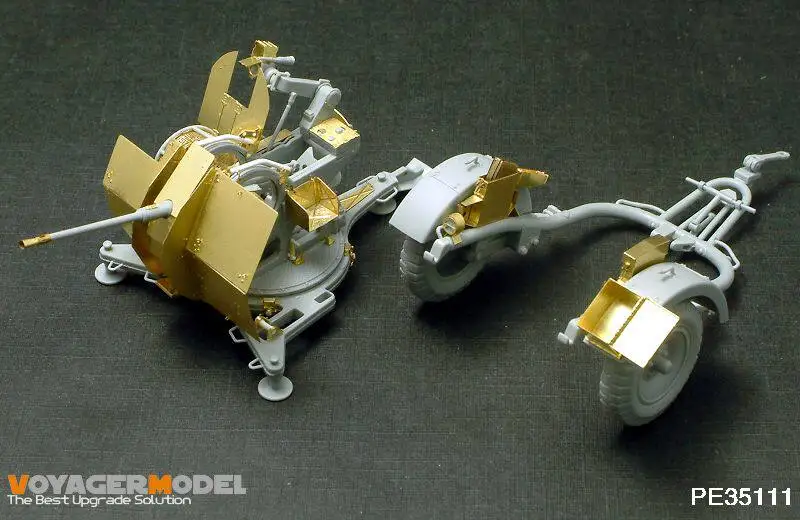 보이저 PE35111 1/35 20mm FLAK 38 (드래곤 6288용) 포토 에칭 부품(탱크는 포함되지 않음)