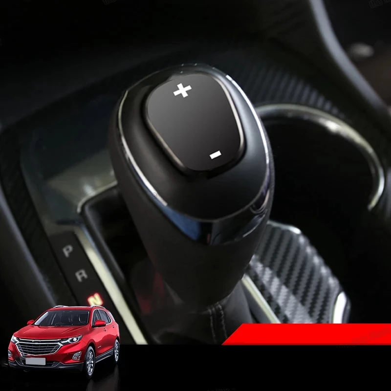 Stainless Steel Car Gear Lever Head Cover for Chevrolet Equinox Accessories Auto Shift Knob car gear lever head cover