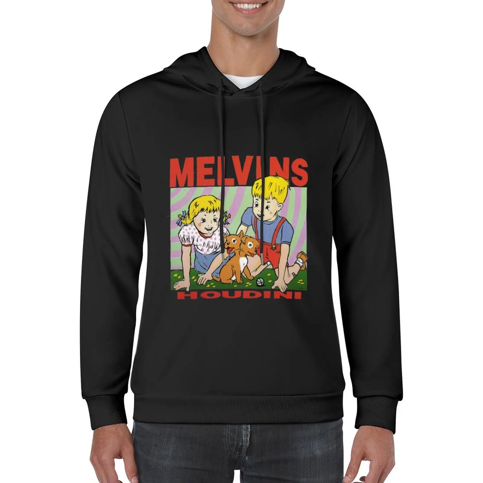 

New Melvins- Houdini Pullover Hoodie korean style clothes autumn jacket men pullover