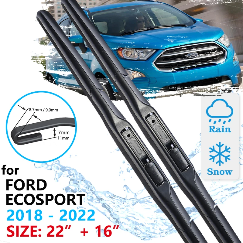 Car Front Wiper Blade For Ford Ecosport 2018 2019 2020 2021 2022