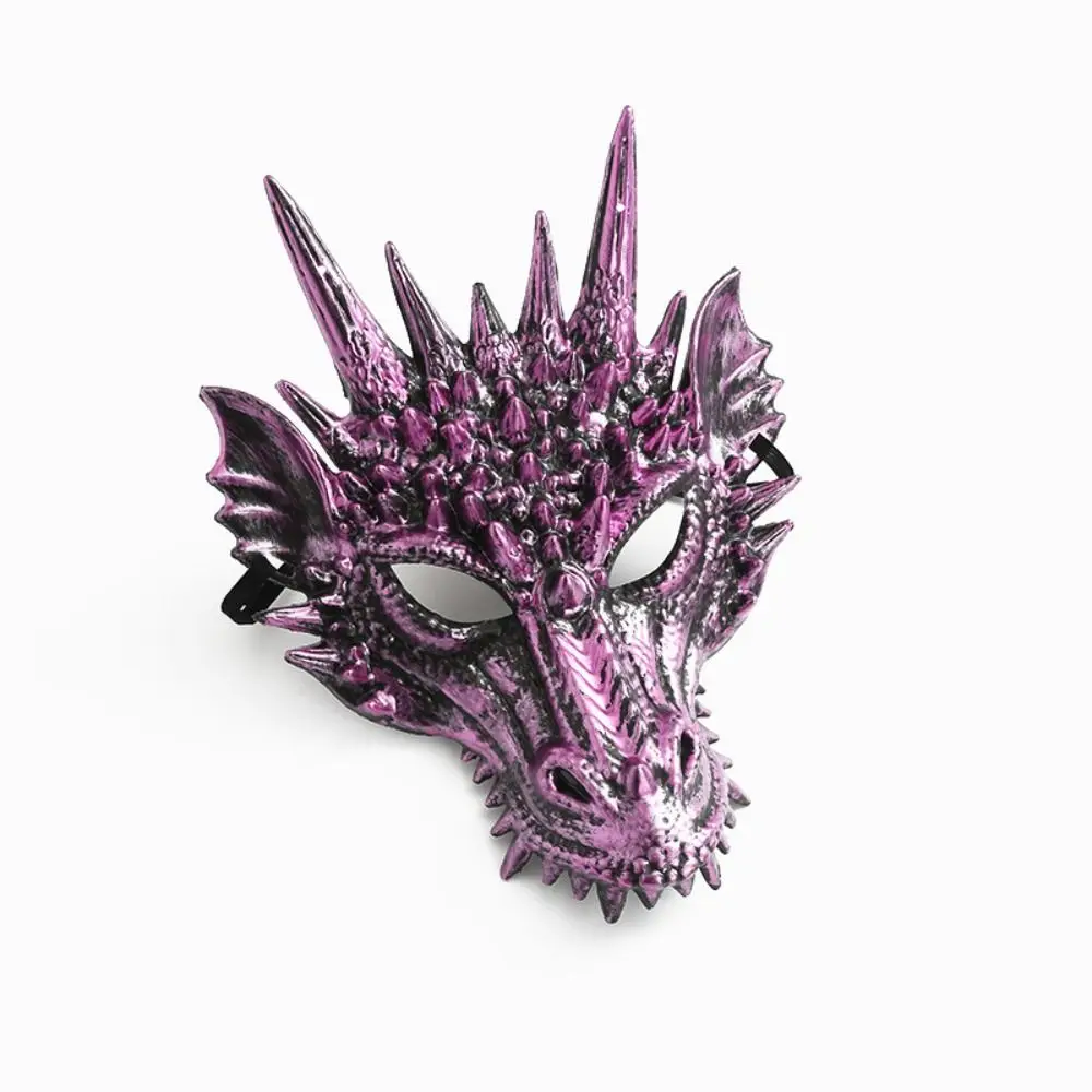 DIY Cosplay Mask Fun Full Face 3D Animal Mask Dragon 4D Mask Props Halloween