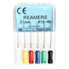 1 Pack 25mm #15-40 Endodontic Dental REAMERS Stainless Steel Endo Root Canal Hand Use K Files Dentistry Lab Instrument Products 3