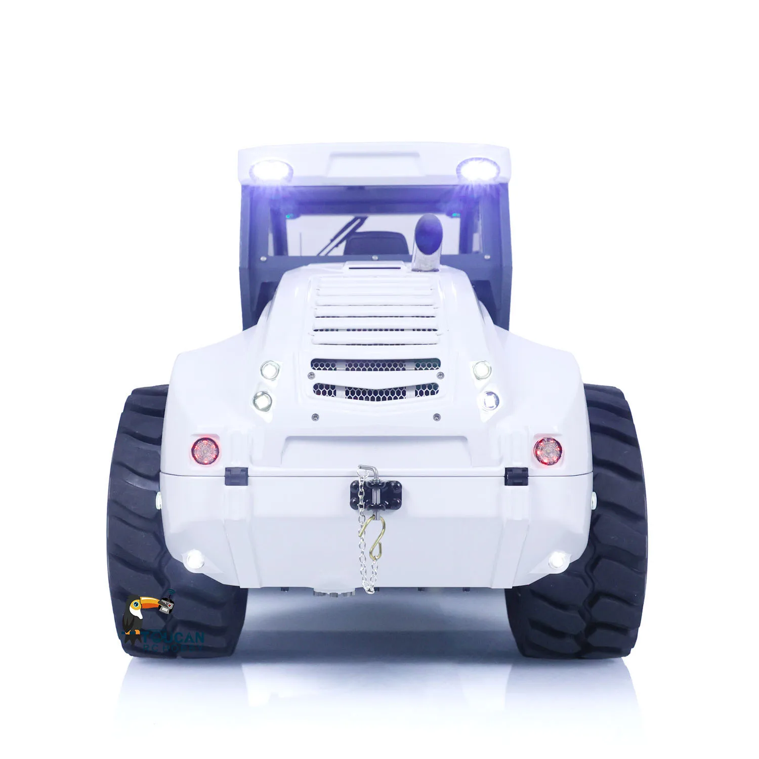 Toys LESU 1/14 Aoue-H13i Metal Hydraulic RC Road Roller Electric Construction Vehicle Toucan Hobby Remote Control Car THZH1533 4