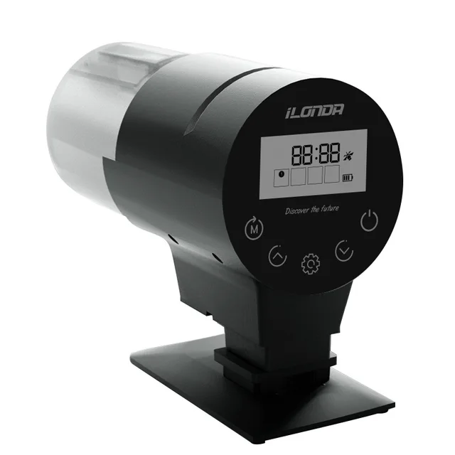 Automatic Fish Feeder Digital Display Intelligent Timing Feeder Fish Tank Fish Feeder Digital Display Feeder 6