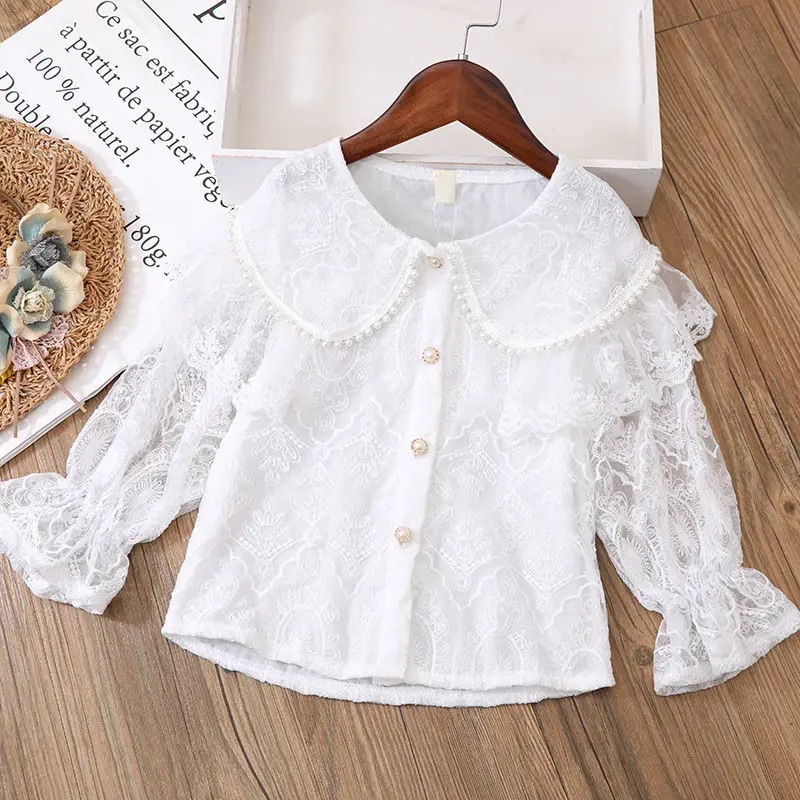 Girls Lace Jeans Set 2