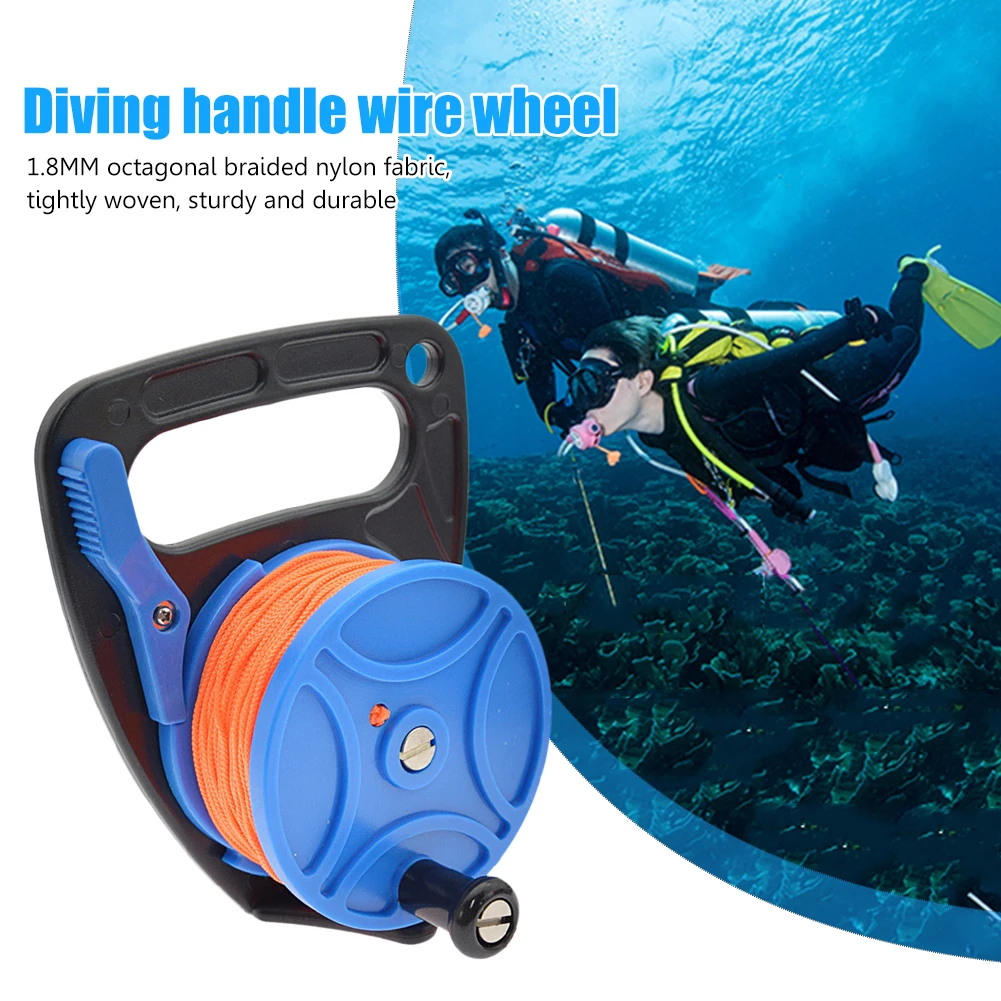ScubaDivingWreckReelwithHandleMultifunctionalFingerLineReels