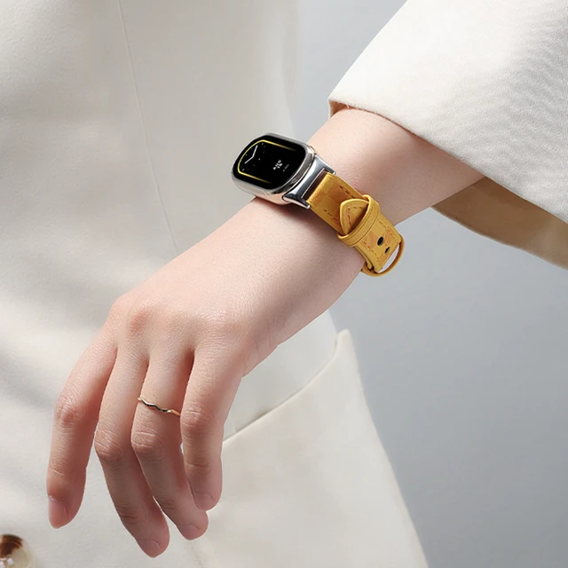 Bracelet de rechange en métal pour Xiaomi Mi Band 8, bracelet en cuir,  original - AliExpress