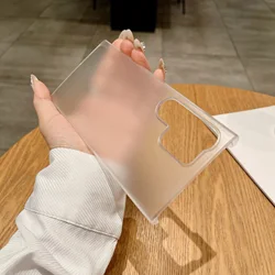 Ultra Thin Matte Clear Borderless Breathable Phone Case for Note 10Plus (Clear)
