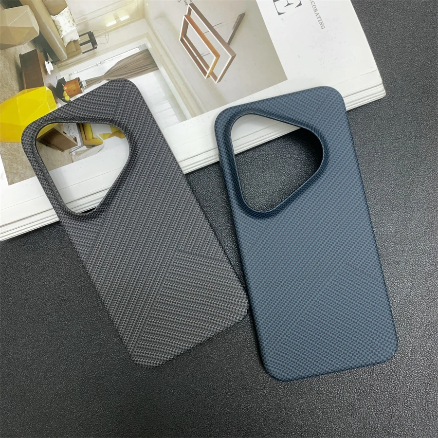 Sleek Carbon Fiber Texture Hard PC Shockproof Case - Ultra Slim Protective Cover