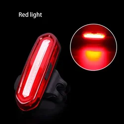 USB Rechargeable LED Bicycle Taillight - Enhanced Safety Rear Light (A Red light)