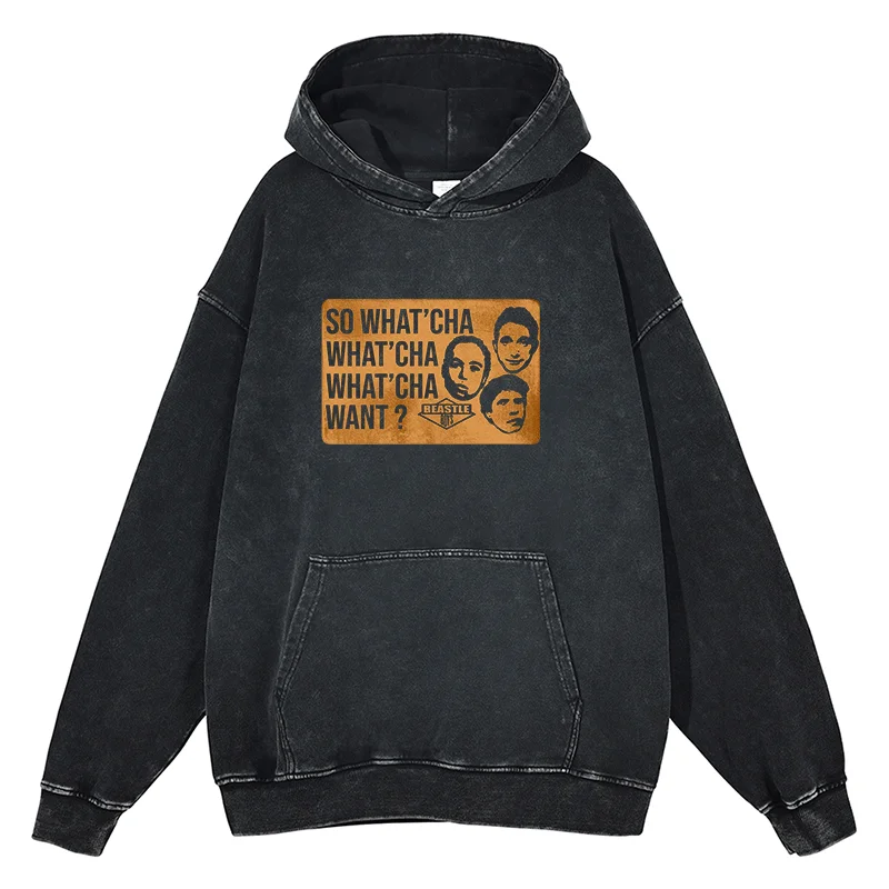 Band Beastie Boys Hoodies 80s 90s Retro Men Women Rap Hip Hop Streetwear Tops Autumn Winter Quality Cotton Oversized Sweatshirt