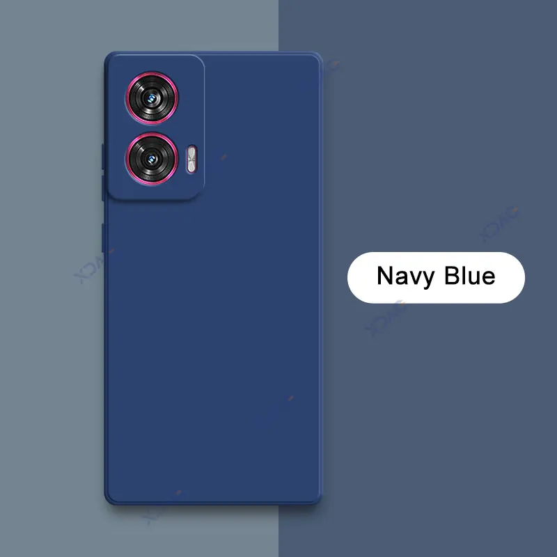 Enhanced Liquid Silicone Shockproof Phone Case - Soft 360° Protection, Original Square Design