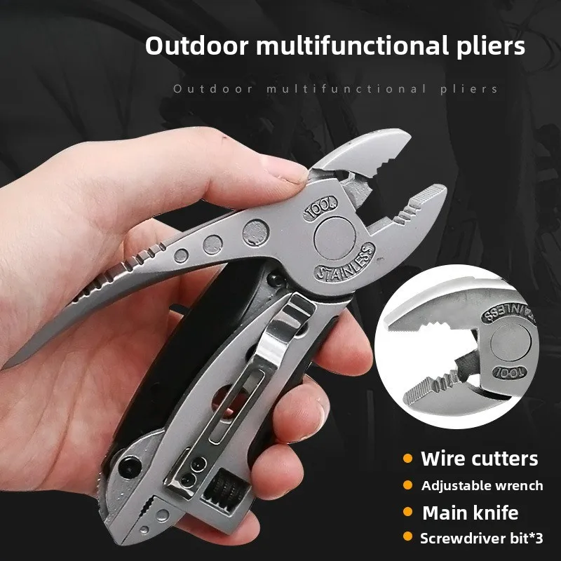 Multi Tool Pliers Outdoor Wrench Combination Hand Tool