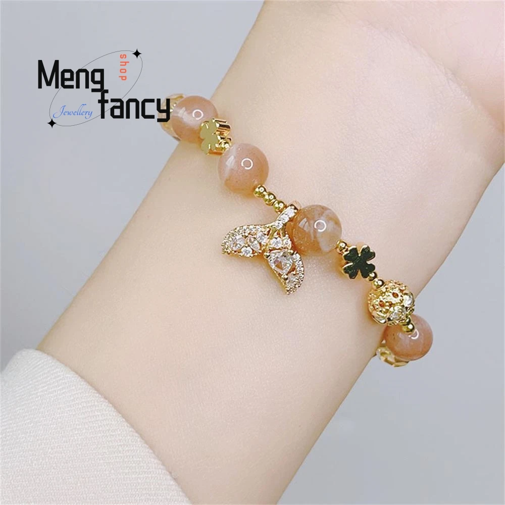 Рисунок 5 - Браслет рыбий хвост с кристаллами натурального цвета