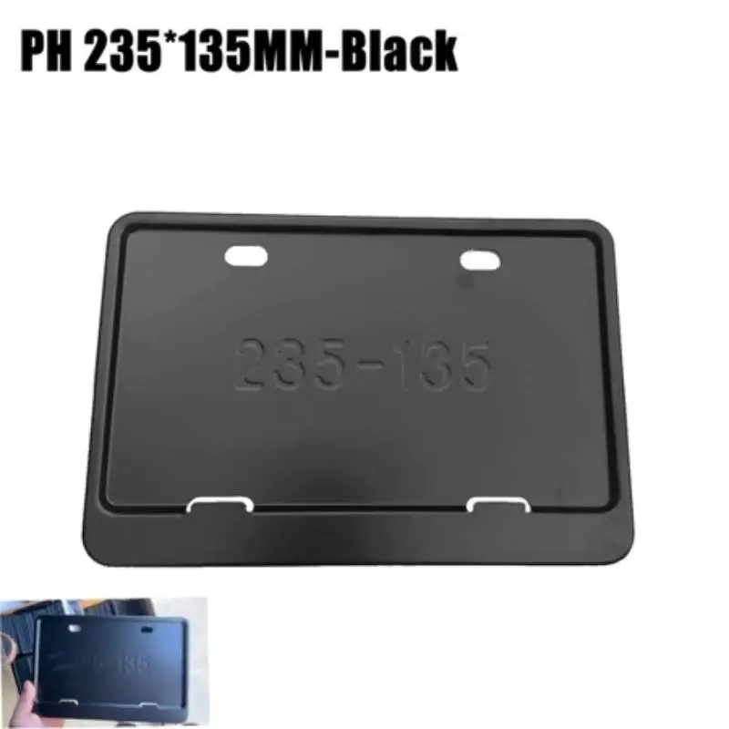 Aluminum Alloy License Plate Holder for Motorcycles - New Philippine Design