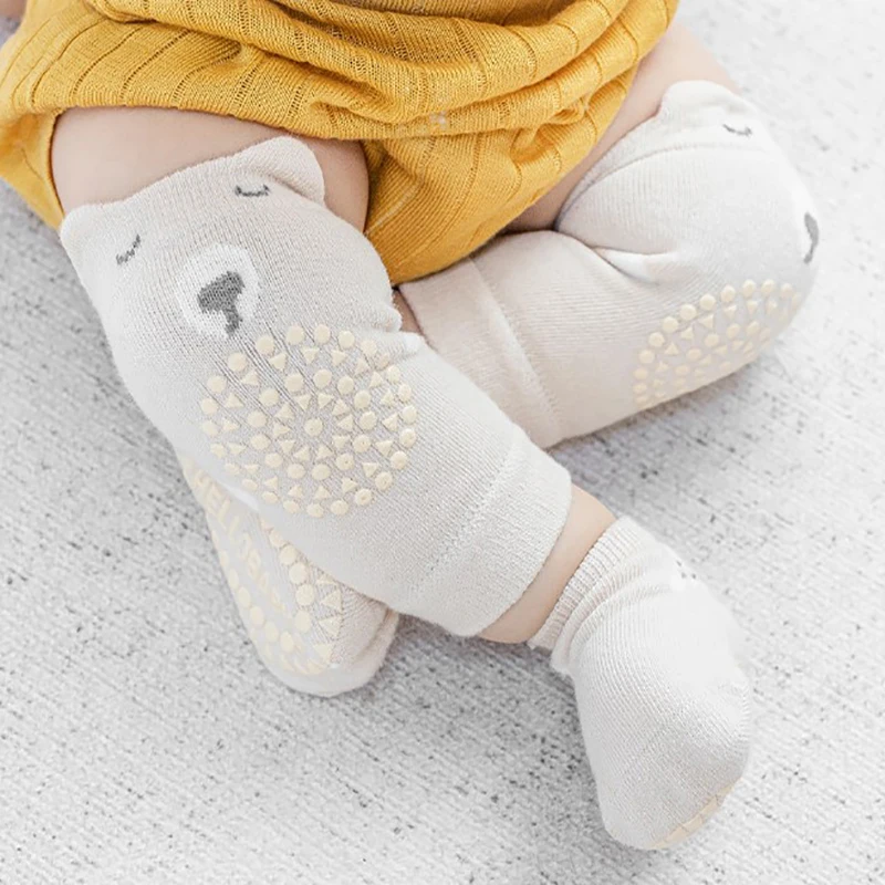 

Autumn Baby Knee Pads Socks Set Anti Slip Socks Kneecap Kids Crawling Safety Floor Socks Knee Protector Kneepad Leg Warmer Girls