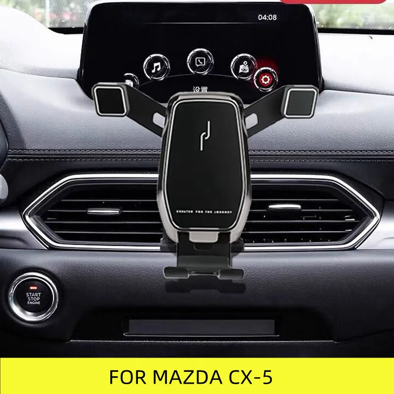 

Мобильный телефон держатель для Mazda CX-5 2017 2018 для Mazda CX5 2017 2018 2019 2020 2021 крепление на вентиляционное отверстие кронштейн держатель для сотового телефона