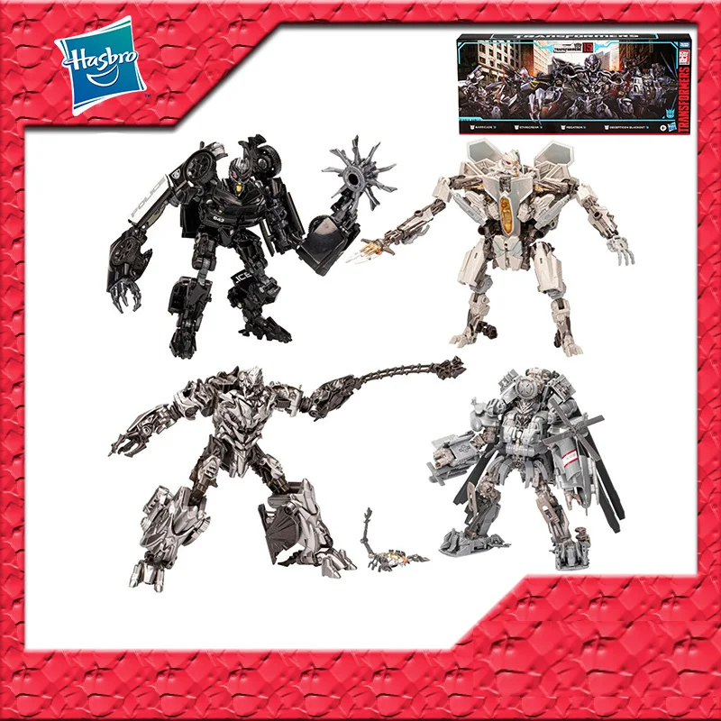In Magazzino Trasformatori Takara Originali Barricata Starscream Megatron Decepticon Blackout Pvc Animfigure Action Figuresmodeltoys
