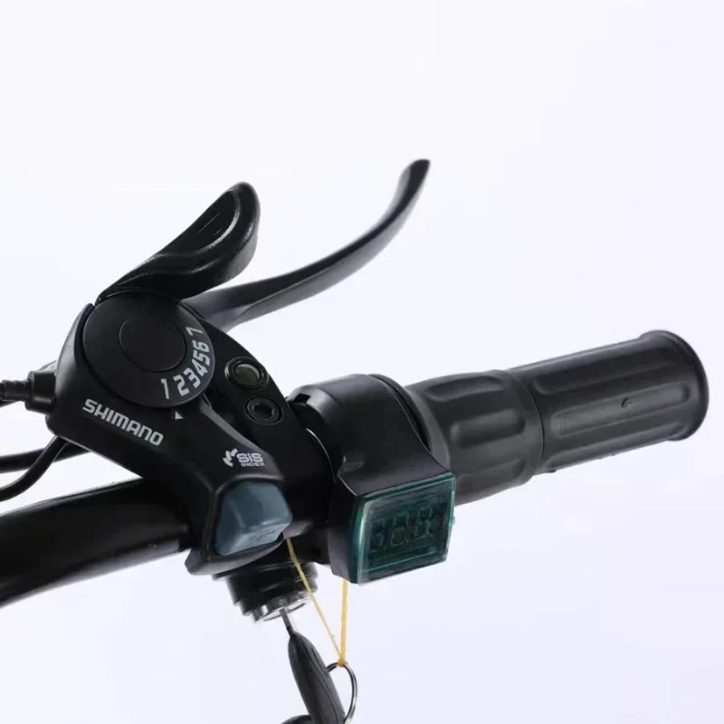 lightweight Electric Tricycle Hybrid Moped 20 Inch 3 Wheel Bike With Basket For Elderly People