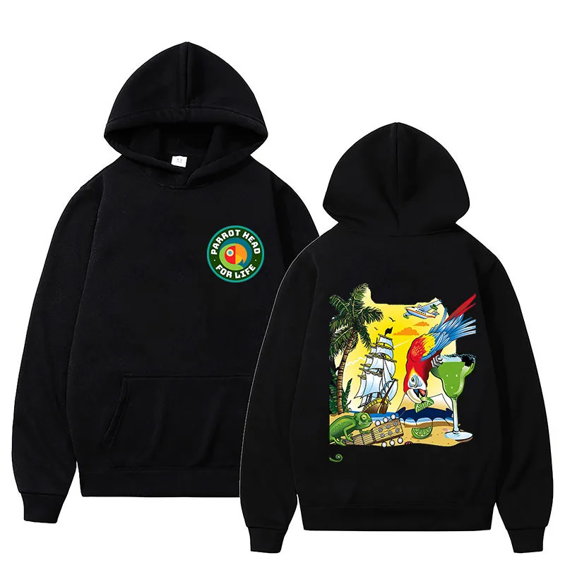

Jimmy buffett Hoodie Boy Autumn Prevalent Casual Sweatshirts Manga Graphic Clothes Full Sleeve Pullovers Streetwear Clothes Tops