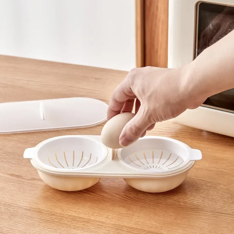 Egg Poachers Egg Boiler Cup Skillet Kitchen Steamed Cooker Set