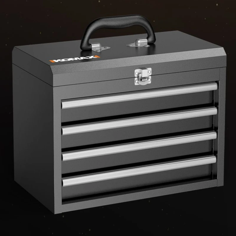 Hardware Tool Box Portable Multi-Layer Toolbox Multi-Function Auto