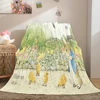 Soft Sherpa Blanket Peter The Rabbit Flannel Blanket for Bedding Room Sofa Soft Blanket Bedspread Home Decor Office Nap 3