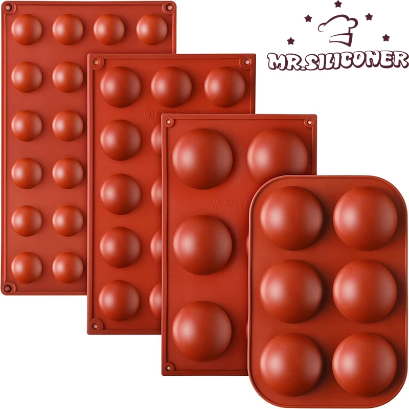 Stampo In Silicone Per Cioccolato, 6 Pannelli, 28x18 Cm, Alimentare, Resistente Al Calore, Per Praline E Dessert Fai Da Te - 5