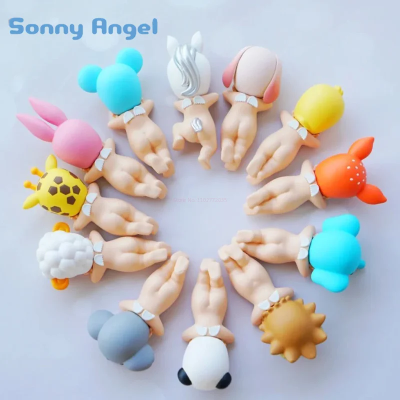 

Sonny Angel Lying Down Hippers Blind Box Anime Kawaii Action Figures Cute Mysterious Surprise Box Model Doll Children Toys Gift