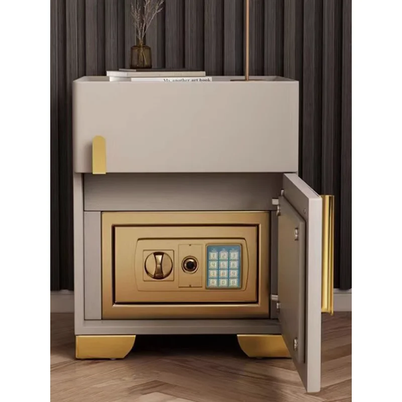 

Беспроводной интеллектуальный прикроватный шкаф, домашний скрытый невидимый Сейф, многофункциональный и минималистичный t