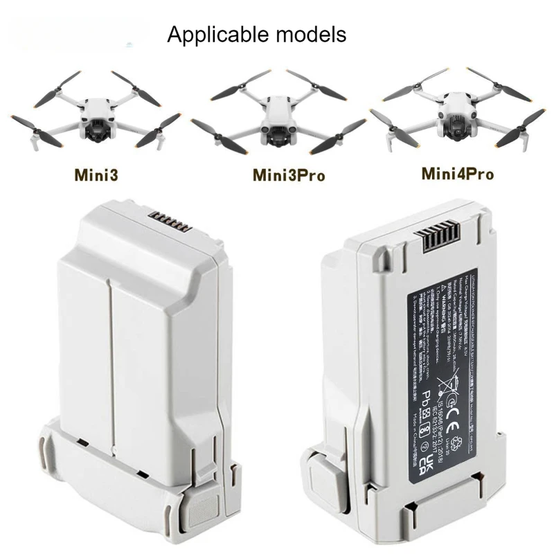 Batterie 3850mAh pour DJI Mini 3 Pro/Mini 4 Pro - Longue Autonomie