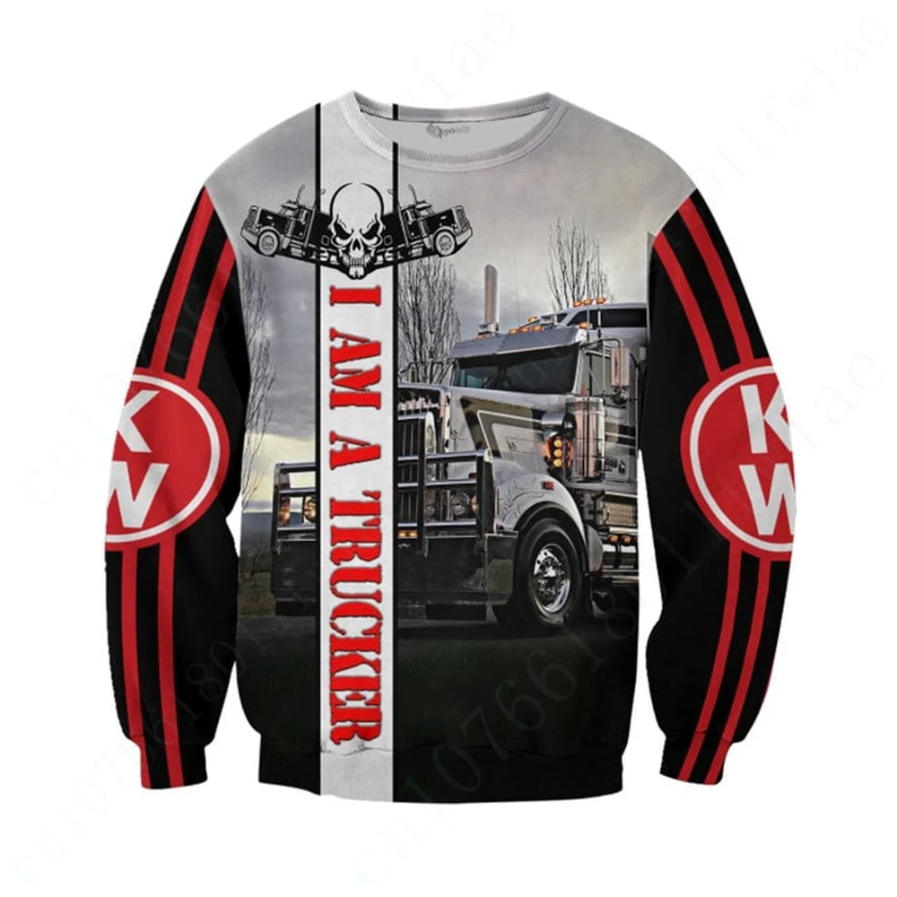 

Kenworth Anime T Shirt For Men Women Unisex Clothing Casual Sweatshirt Quick Drying O Neck Long Sleeve Harajuku T-shirts Top