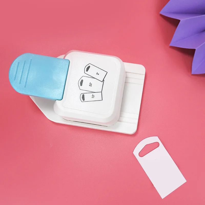 1PCDIYTagPuncherPaperHolePunchLabelScrapbookingCardMaking