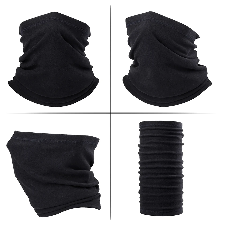 Acquista Scaldino Ghetta Snowboard Bandana Sci Collo in pile Buff Bandana maschile Inverno Sciarpe antivento Morbido ciclismo Escursionismo Mezza maschera Collo in Italia a partire da 3
