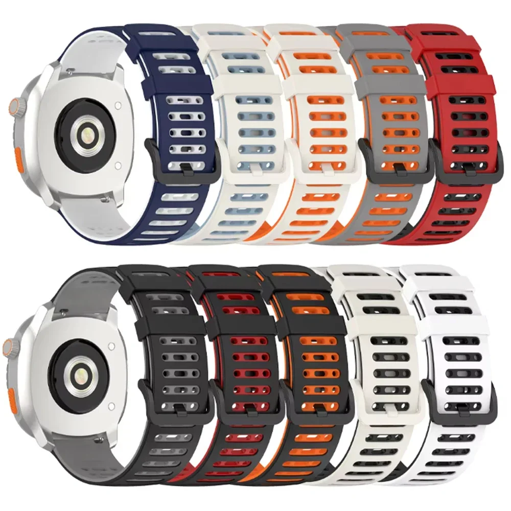 Premium 22mm Silicone Watch Strap - Versatile Band Replacement