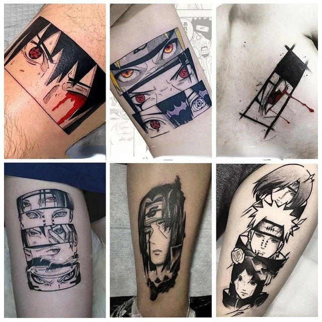 8 Padrões Anime Ninja Tatuagens Temporárias Braço Corpo Cosplay Trajes Dos  Desenhos Animados Preto À Prova Dwaterproof Água Falso Tatuagem Adesivos  Para Mulher Homem - Tatuagens Temporárias - AliExpress