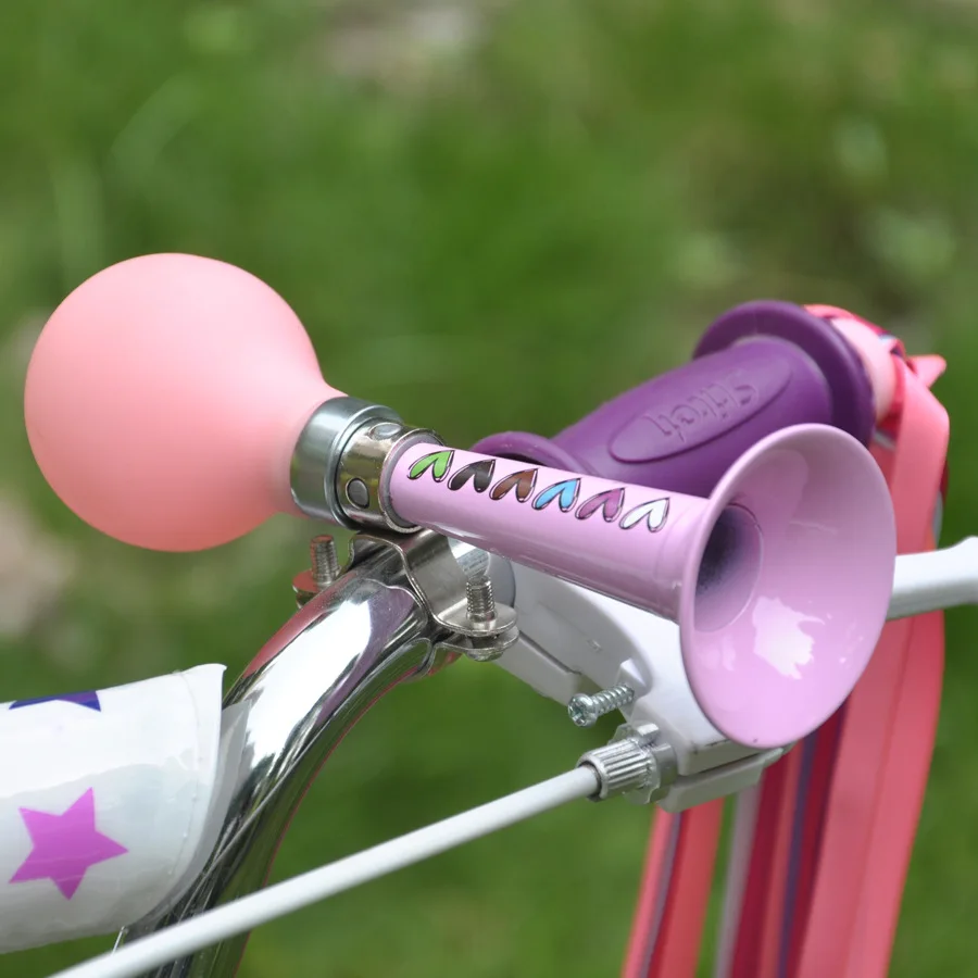 New Cute Children's Bicycle Bell Universal Colored Mountain Bike Horn Kids  Folding Bicycle Balance Car Horn Riding Accessories