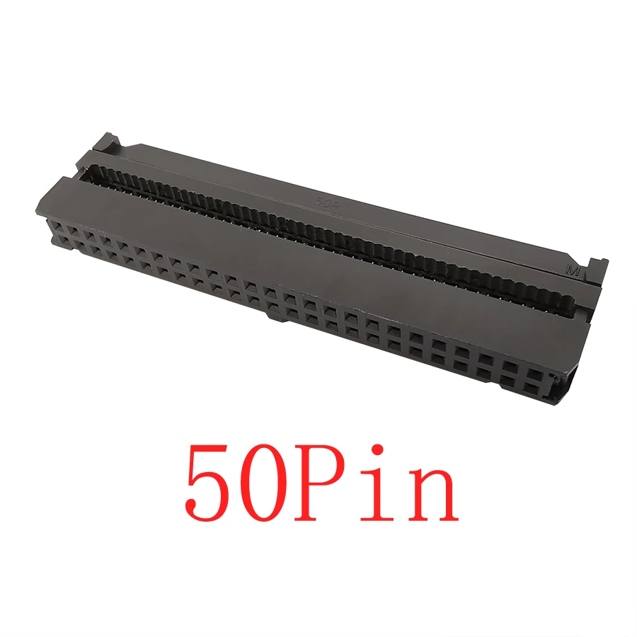 pinos 254mm passo femea encabecamento conector de 05