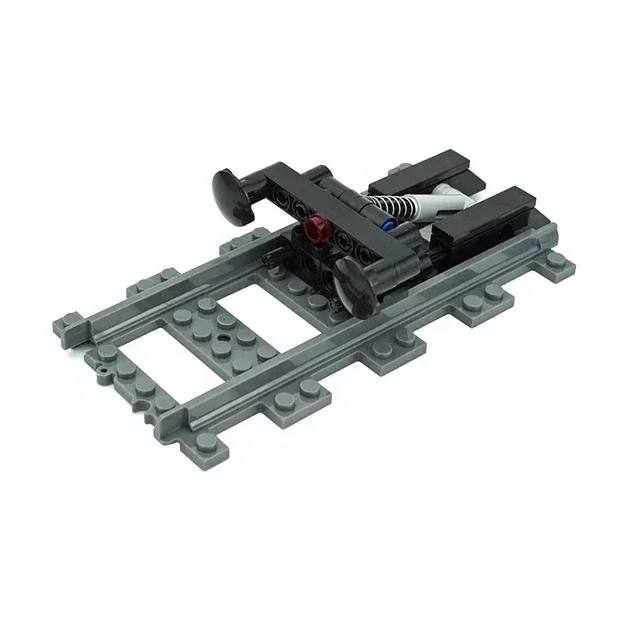 City Train Rail Tracks and Railway Building Block Set - Creative DIY Brick Toys