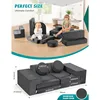 Modular Children's Play Sofa, Boys and Girls Convertible Foam Sofa, Multi-Purpose Foam Castle Building Set (Space Gray) 2
