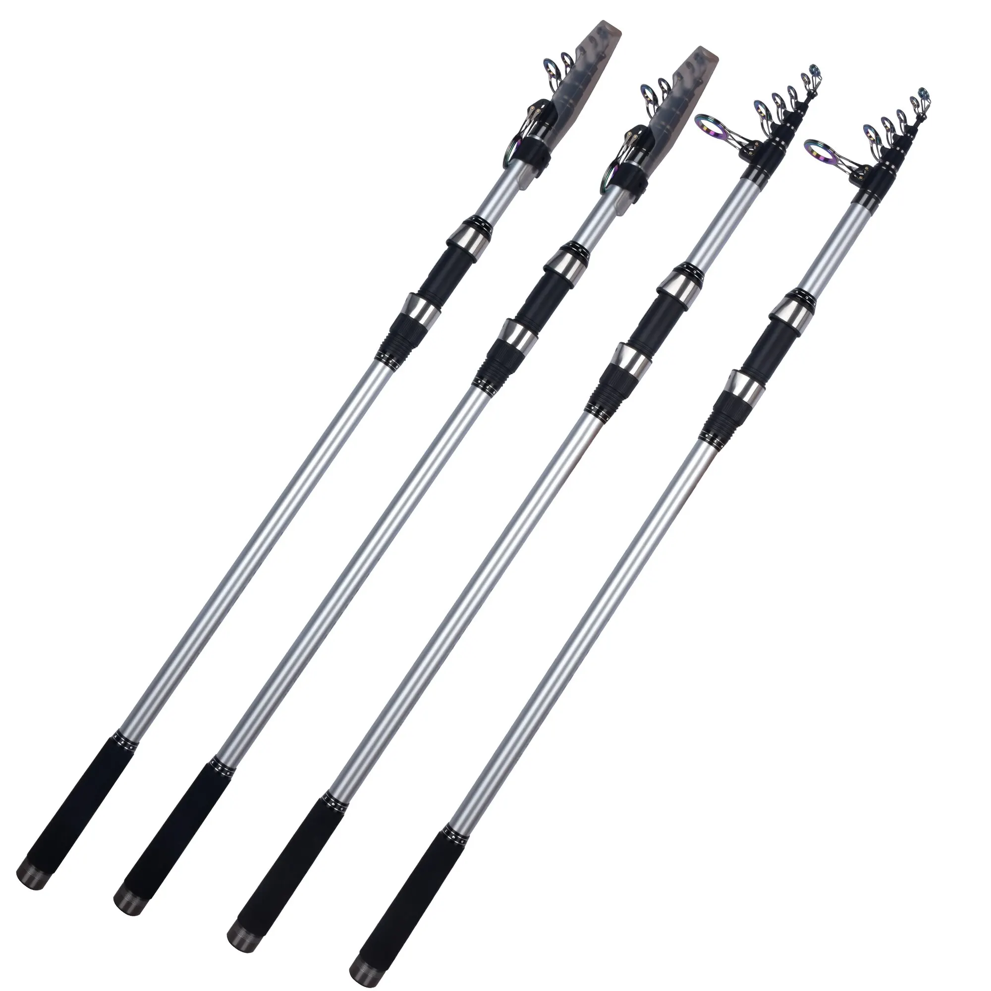 BIUTIFU 텔레스코픽 서핑 낚싯대, 3.9, 4.2, 4.5, 5.0, 5.3m, 30T 탄소 여행 스피닝 파워, 60-200g, 쓰로우 서프캐스팅 쇼어 폴