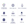 40596-d7f815.jpg Xiaomi – casque sans fil Bluetooth pliable, écouteurs stéréo HiFi avec Support de micro
